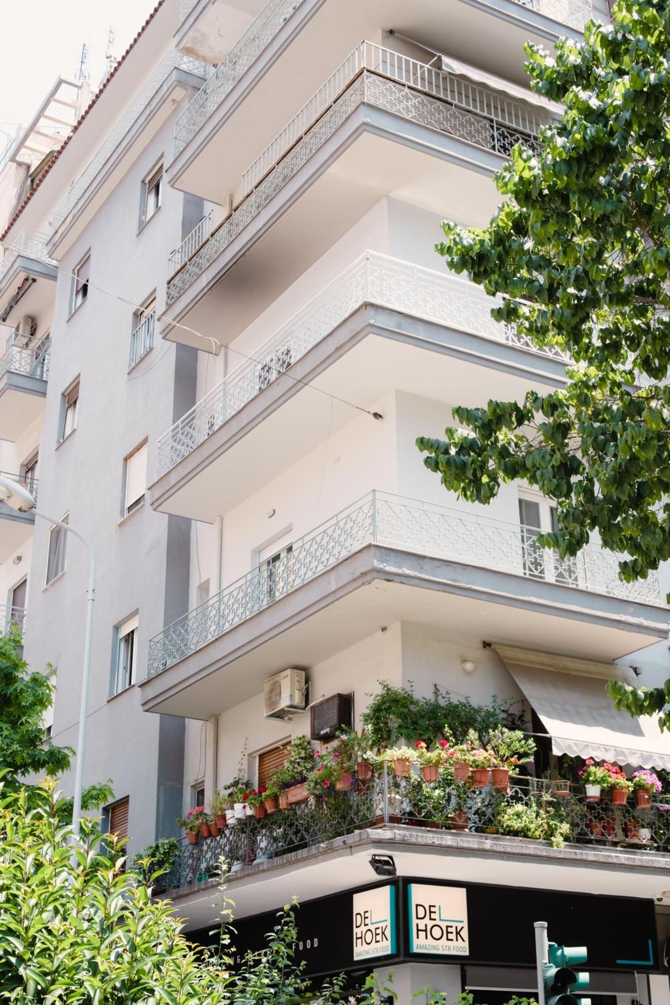 Agias Sofias Svolou Center Apartment Tesalonika Bagian luar foto